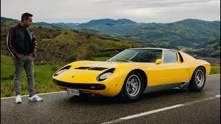 Lamborghini Miura P400 SV classic review [upl. by Coy848]