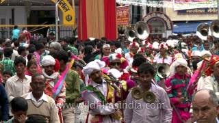 Kumaoni traditional band of bagpipers [upl. by Konstanze]