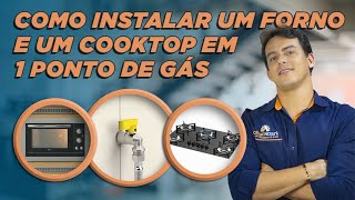 COMO INSTALAR O FORNO E ISOLAR O COOKTOP [upl. by Munro]