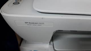 HP Deskjet printer 2620 hard reset [upl. by Eolc]