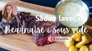 Bearnaisesauce i sous vide  super nem at lave og den skiller ikke [upl. by Vi]