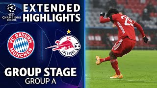 Bayern Munich vs Salzburg Extended Highlights  UCL on CBS Sports [upl. by Barbra657]