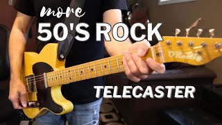 Telecaster 50s Rock  Upbeat [upl. by Bywoods]