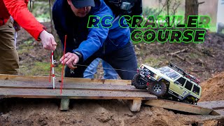 110 Rc Crawler Course  Traxxas Axial Boom Racing  Rc Cars Off Road [upl. by Behm189]