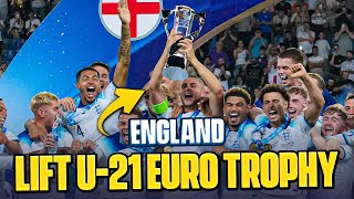 ENGLAND ARE EURO U21 CHAMPIONS 🏆🏴󠁧󠁢󠁥󠁮󠁧󠁿 [upl. by Aoh324]