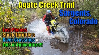 Sargents Colorado Agate Creek Trail Dirt Bike Colorado [upl. by Bradstreet505]