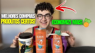 MELHORES COMPRAS ECONÔMICAS E BARATAS PARA CABELO CACHEADO MASCULINO [upl. by Adnek917]