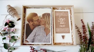 Wedding Invitation Box  After Effects Template  ★ AE Templates [upl. by Grefe]