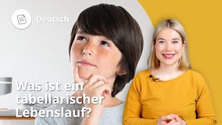 Tabellarischer Lebenslauf – Deutsch  Duden Learnattack [upl. by Sitto976]