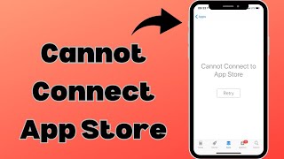 How To Fix App Store Cannot Connect On iPhone  2024 [upl. by Heilman]