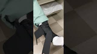 How to Apply an ASO Ankle Brace [upl. by Oirramed]