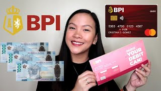 HOW TO SAVE 💰  PAANO MAG OPEN NG DEBIT CARD SA BPI 💳💵 [upl. by Cranston]