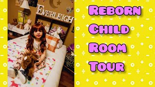 Reborn Child Doll Everleighs Room Tour 🛌 🧸 🦄 🐎 Nicole by Natali Blick [upl. by Burrows]