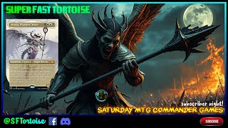 Atraxa Praetors voice Saturday Commander game [upl. by Teerpnam]