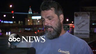 Man describes saving best friend from Vegas shooting [upl. by Elleinwad]