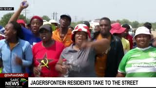 Jagersfontein Disaster  A month after the tailings dam collapse residents take to the street [upl. by Llennhoj330]