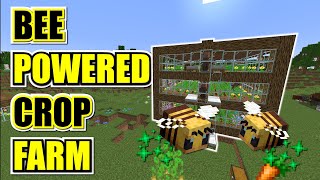 Bee Powered Carrot  Potato Farm Super Crop Farm [upl. by Bille474]