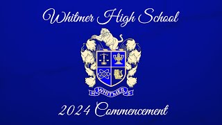 Whitmer High School 2024 Commencement [upl. by Nitsrik937]