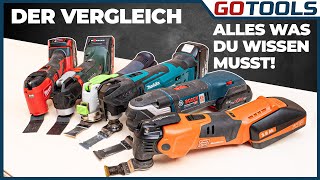 🔥 Der große 18V Multitool Test mit Bosch Makita Fein Milwaukee Metabo Festool  inkl Verlosung [upl. by Lessur]