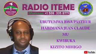 UBUTUMWA BWA PASTEUR HABIMANA JEAN CLAUDE MU KWIBUKA KIZITO MIHIGO [upl. by Doniv]