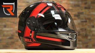 Bell RS2 Motorcycle Helmet Product Spotlight Review  Riders Domain [upl. by Celik]