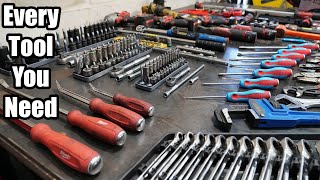 Every Single Tool You Need To Start Working On Cars Full List [upl. by Bathesda821]