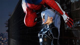 Spiderman Chasing Black Cat Full Scene  SPIDERMAN PS4 THE HEIST DLC [upl. by Harrie]