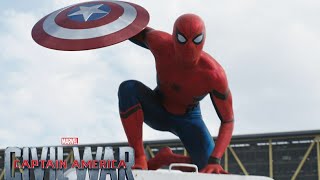 Captain America Stops Helicopter  Captain America Civil War 2016 Movie Clip HD [upl. by Atiuqa]