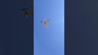 V22 Osprey Takeoff Flyover  Runway 26 MCAS Yuma AZ [upl. by Airb]