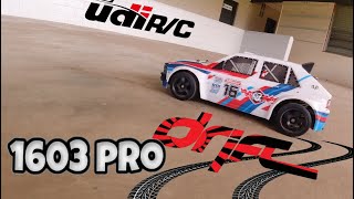 UDIRC 1603 Pro 116 Brushless Rally Car Drifting [upl. by Ainit562]