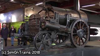 Original 1829 Stephenson Rocket on display at MOSI 7th October 2018 [upl. by Stahl]