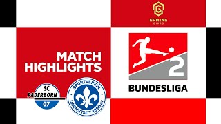 Paderborn vs Darmstadt  Highlights  2 Bundesliga 202425 [upl. by Pazice]