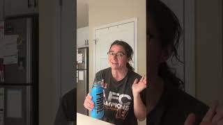 Blue Raspberry Prime Hydration Drink  Prime Taste Test amp Review [upl. by Akehsat227]