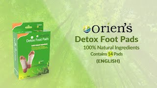 The Secrets of Detox Foot Pad  Detoxification for Ultimate Wellness  Oriens  English [upl. by Lzeil773]