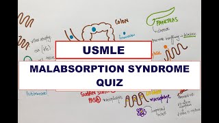 Malabsorption Syndrome Celiac Whipple Lactose Intolerance amp more  Dxylose  MCQ  USMLE [upl. by Dadelos]