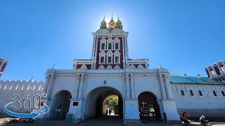 【VR 360°】【俄羅斯 莫斯科】散步 in 新聖女修道院 Novodevichy Convent [upl. by Kreegar]