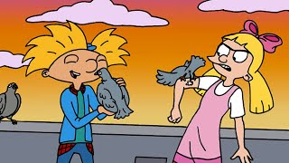 Messy Hair  Helga x Arnold Comic Dub [upl. by Enoitna]