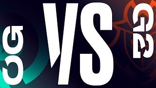 OG vs G2  Final Game 1  LEC Spring Split  Origen vs G2 Esports 2019 [upl. by Dorran]