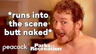 Best of improvised moments where the actors went OFF  Parks and Recreation [upl. by Ahsienahs95]