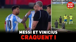 MESSI et VINICIUS Jr craquent sur larbitrage  FranceIsraël  que cest nul [upl. by Narod915]