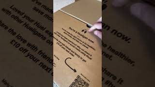 Black Edition Huel Unboxing huel diet voucher discount unboxing unboxingvideo veganfood [upl. by Ennasus]