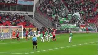 Bayer Leverkusen  SpVgg Greuther Fürth 29092012 [upl. by Nivrek380]