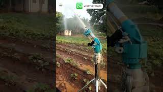 Simplest irrigation system yuzuak ATOM 30 Rain gun sprinkler [upl. by Airlee]