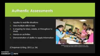 The Differences Between Traditional and Authentic Assessment [upl. by Alyad]