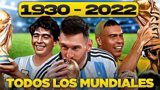 TODAS las FINALES del MUNDIAL 19302022 [upl. by Wexler]