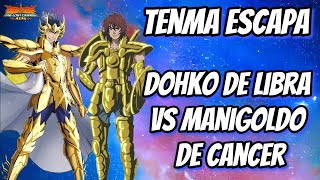 Tenma Escapa Manigoldo vs Dohko ♋♎ Lost Canvas Capítulos Especiales [upl. by Lithea]