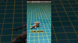 Star Wars Clone trooper miniature painting from the clone wars [upl. by Kayne]