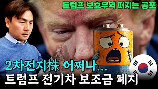 2차전지株 어쩌나트럼프 전기차 보조금 폐지 박세익 전무의 신문봅시다 [upl. by Merton]