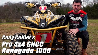 Pro 4x4 GNCC Champion Cody Colliers 2024 Can Am Renegade 1000 Race Quad Review [upl. by Winifred]