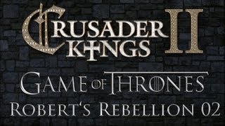 Crusader Kings II  A Game of Thrones Lets Play Teil 02  Lagebesprechung DeutschLets Play [upl. by Suirradal511]